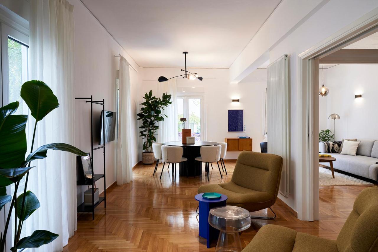 Ferienwohnung Mandra Living-Kolonaki Athen Exterior foto