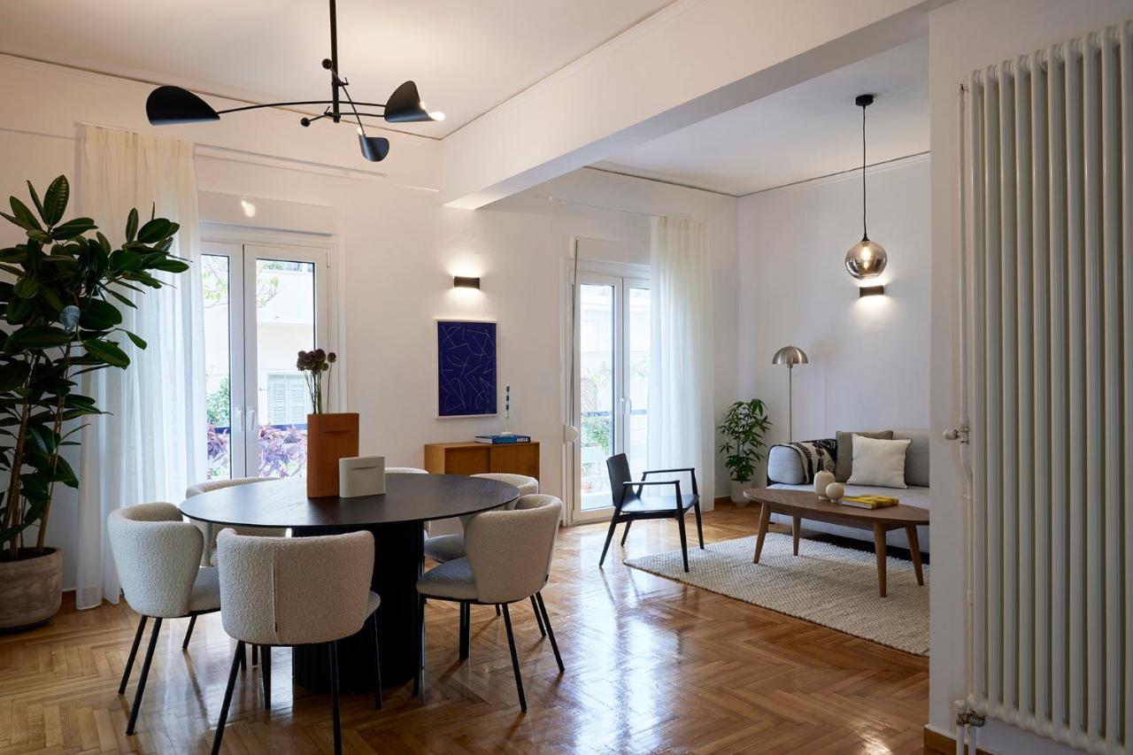 Ferienwohnung Mandra Living-Kolonaki Athen Exterior foto