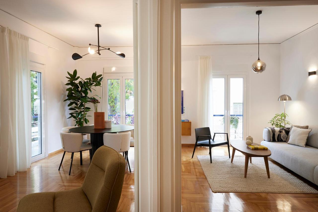 Ferienwohnung Mandra Living-Kolonaki Athen Exterior foto