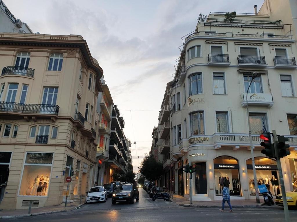 Ferienwohnung Mandra Living-Kolonaki Athen Exterior foto